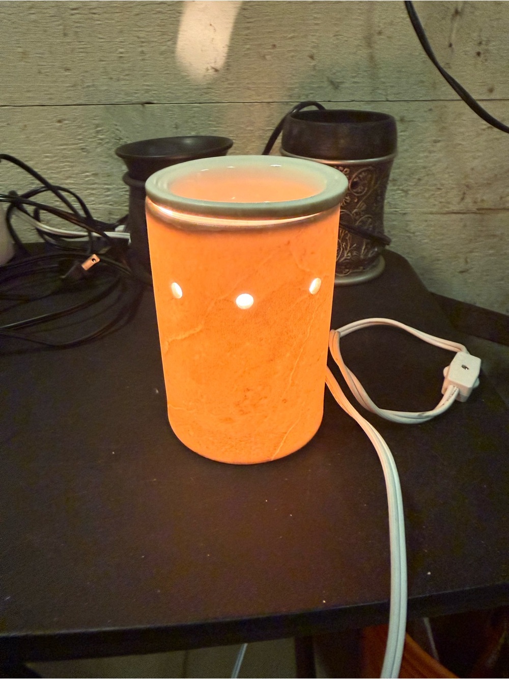 Scentsy Travertine Core Silhouette Electric Wax Warmer
